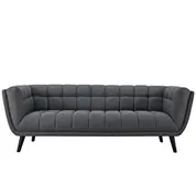 Windham Upholstered Fabric Sofa In Gray by Modway Furniture