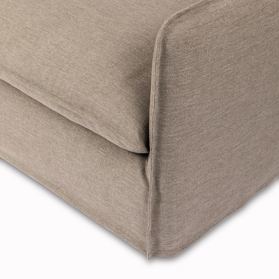 Andre Outdoor Sofa 96" in Alessi Fawn by FOUR HANDS