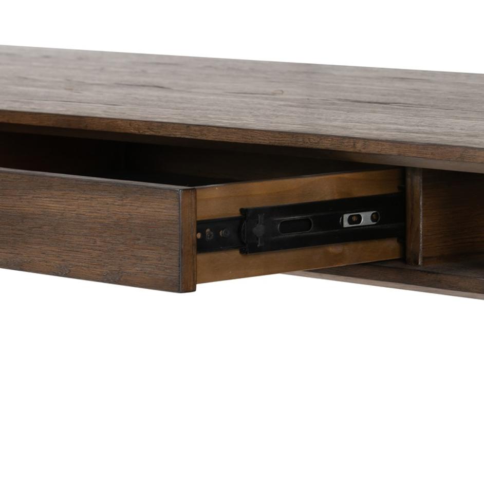 Markia Desk in Aged Oak by FOUR HANDS