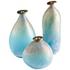 Sea Of Dreams Vase in Turquoise and Scavo by Cyan Design