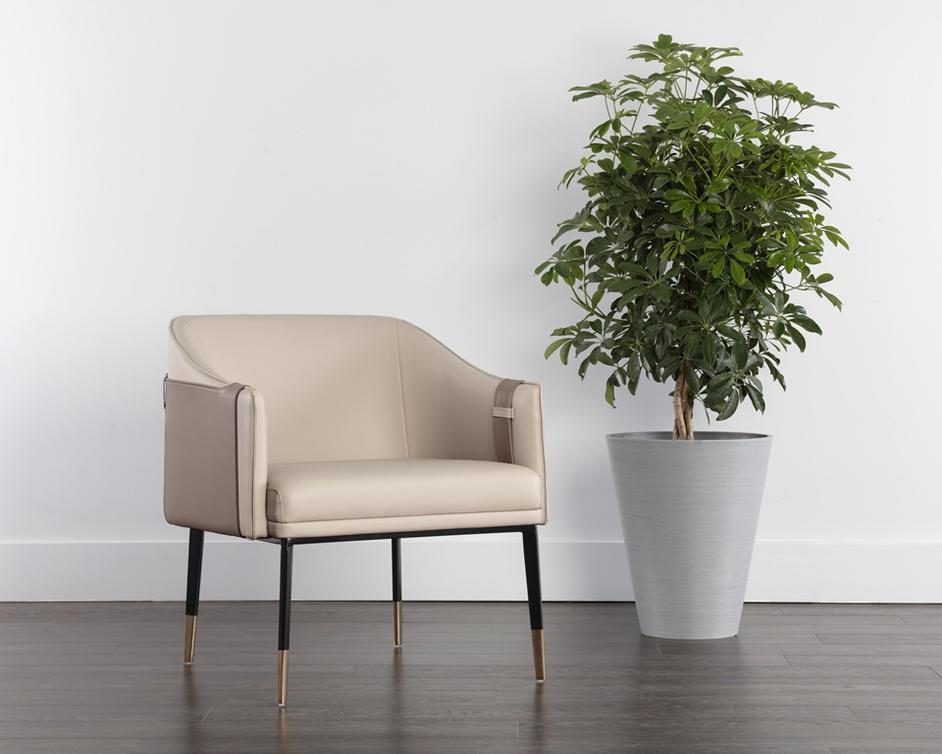 Carter Lounge Chair - Napa Beige / Napa Tan by Sunpan