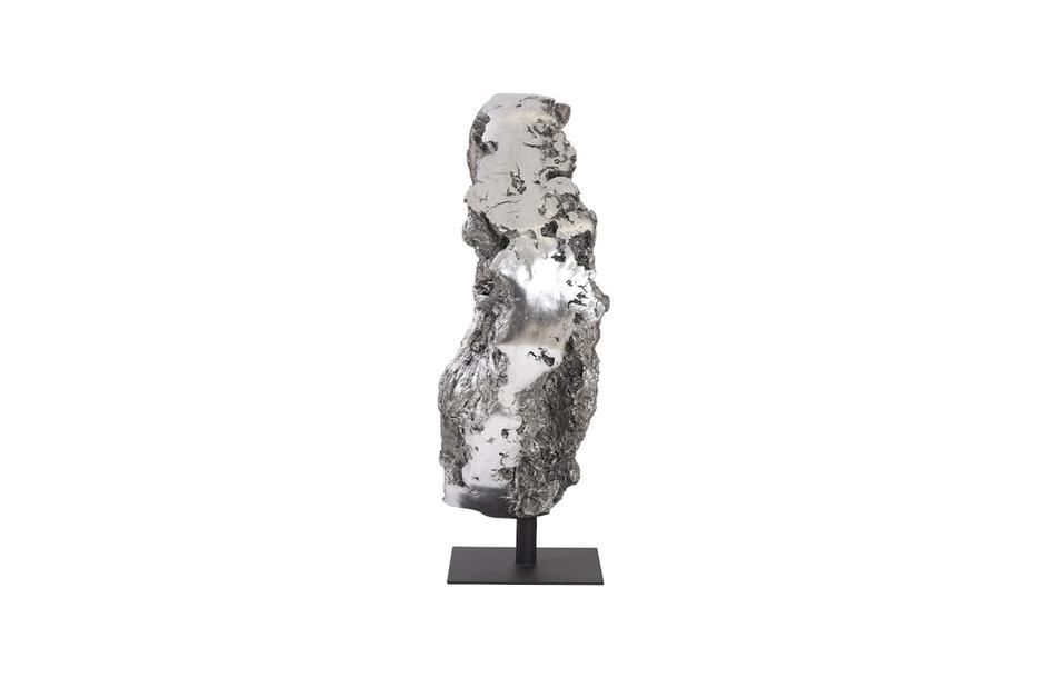 Cast Root Silver Standing Sculpture by PHILLIPS COLLECTION