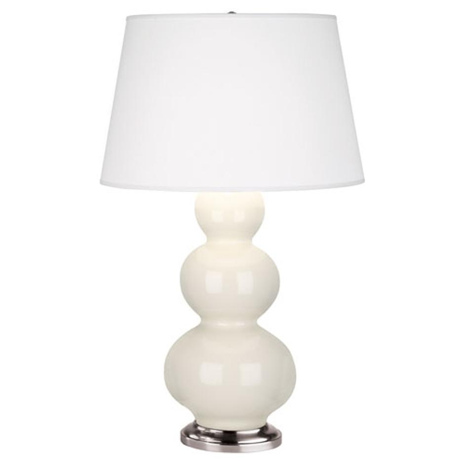 Bone Triple Gourd Table Lamp by Robert Abbey