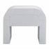 Hump White Nightstand by tov furniture