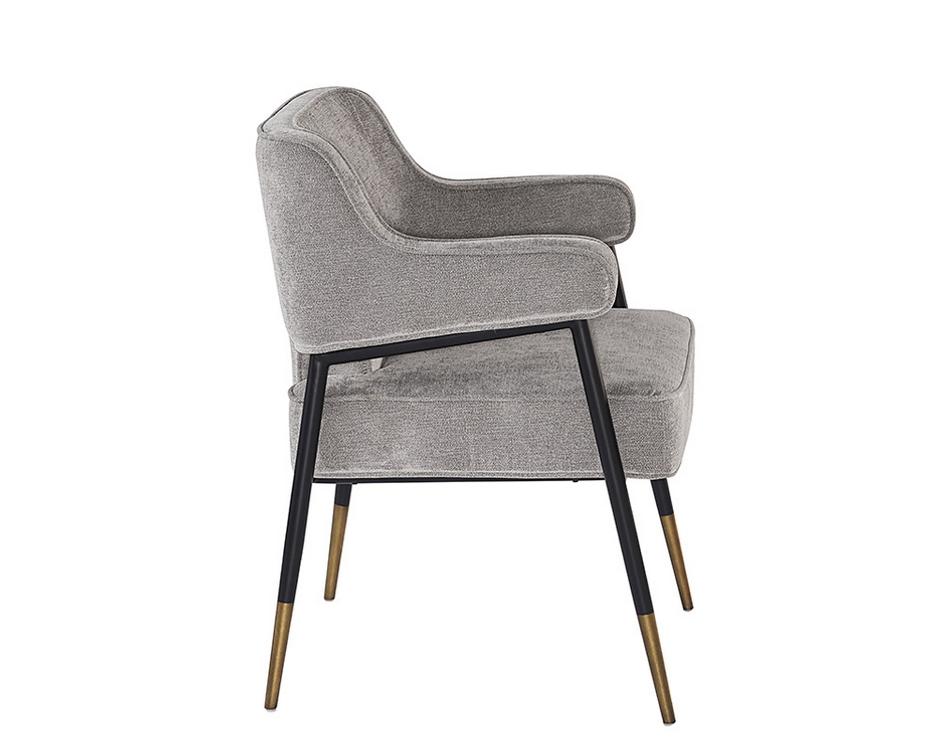 Derome Armchair - Polo Club Stone by Sunpan