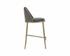 DOVER COUNTER STOOL - BRAVO PORTABELLA / SPARROW GREY by Sunpan
