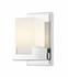 Peak 1 Light Vanity in Chrome  Finish by Z-Lite