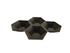 Aluminum 4 Compartment Tray Brown Finish by BIDK Home