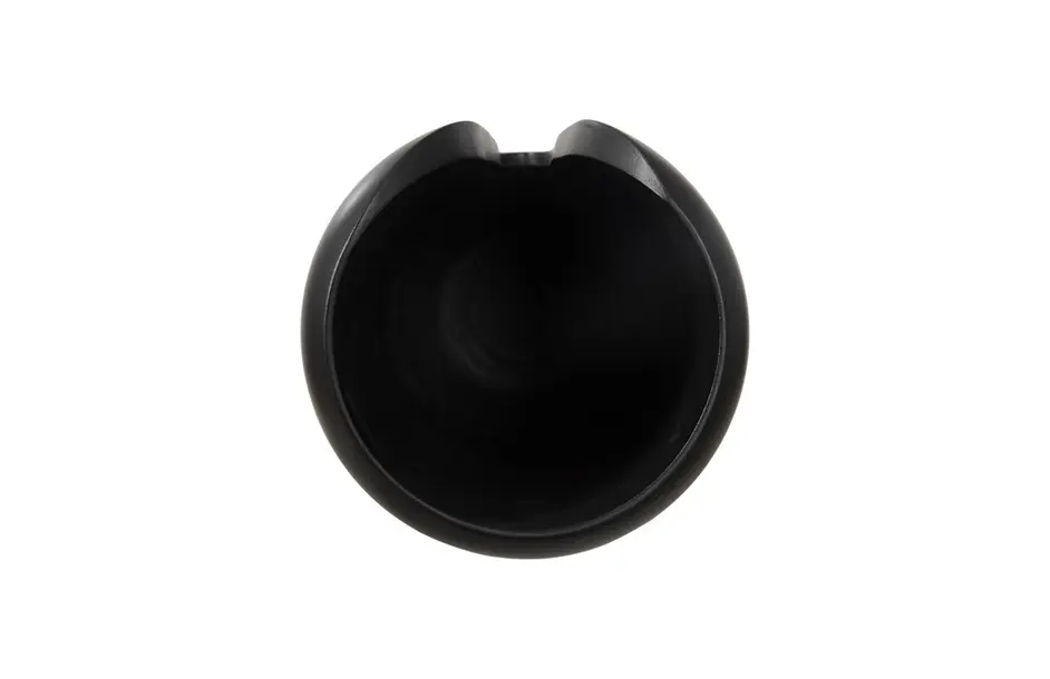 Interval Wood Vase, Black, Medium by PHILLIPS COLLECTION