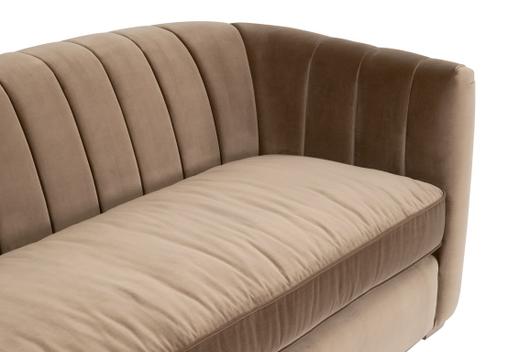 Bronx 87" Channel Back Sofa by Essentials For Living