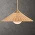 Phuvinh 1 Light Rattan Shade Pendant by Uttermost