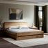 Lia Queen Bed in Natural Reclaimed French Oak by FOUR HANDS