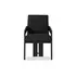 Roxy Dining Armchair In Gibson Black by FOUR HANDS
