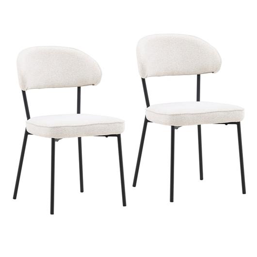 Sienna Dining Chair Set of 2 by Curated Collections