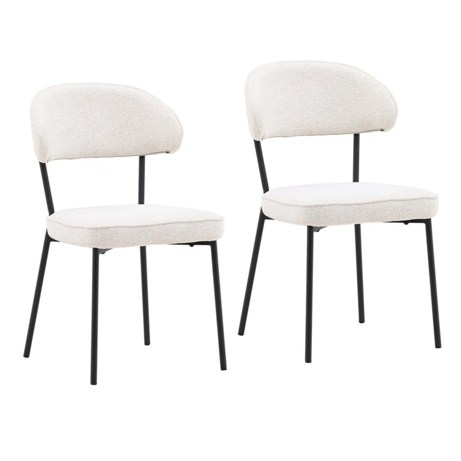 Sienna Dining Chair Set of 2 by Curated Collections