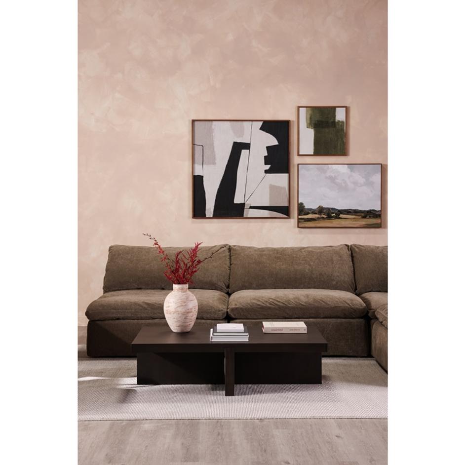 FOLKE COFFEE TABLE DARK BROWN by Moes Home