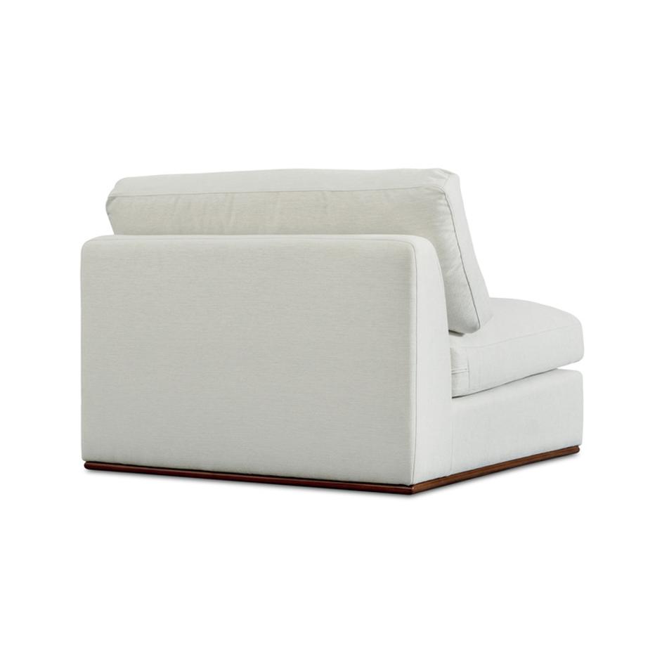 Rue Slipper Chair Off White by Moes Home