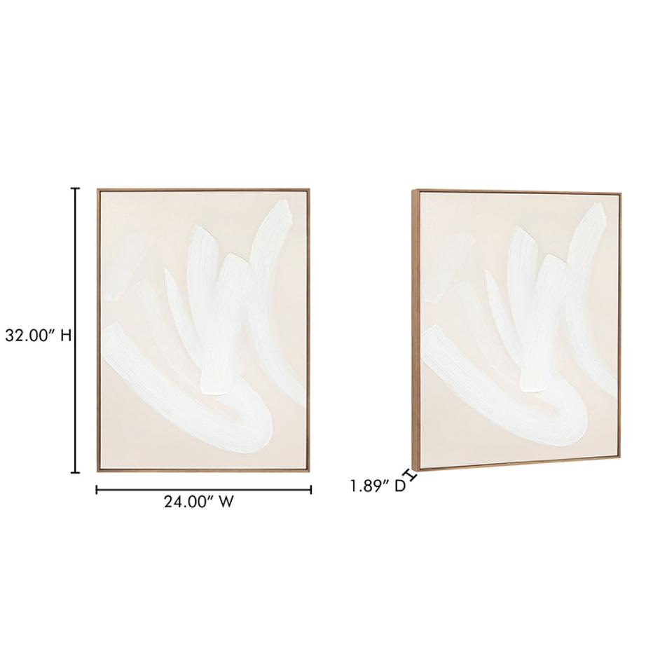 Chorus 1 Framed Painting by Moes Home