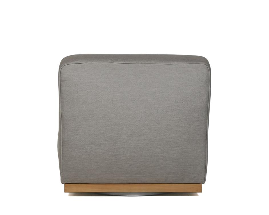 Carbonia Swivel Lounge Chair - Pallazo Taupe by Sunpan