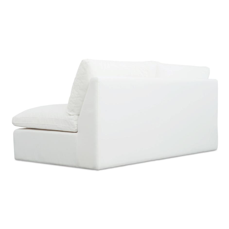 Miles Outdoor Sofa White by Moes Home