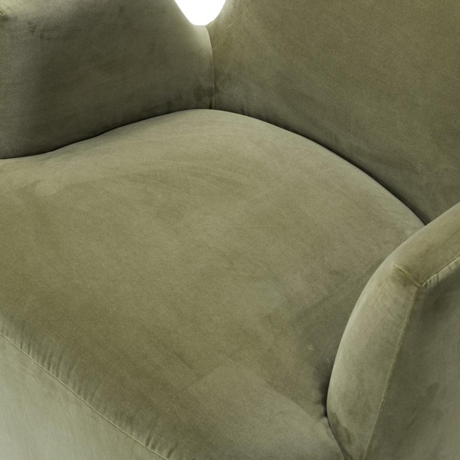 Reed Swivel Chair In Sapphire Sage by Four Hands