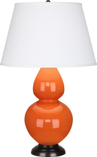 Pumpkin Double Gourd Table Lamp by Robert Abbey