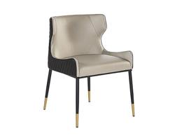 Gianni Dining Chair - Dillon Stratus / Dillon Black by Sunpan