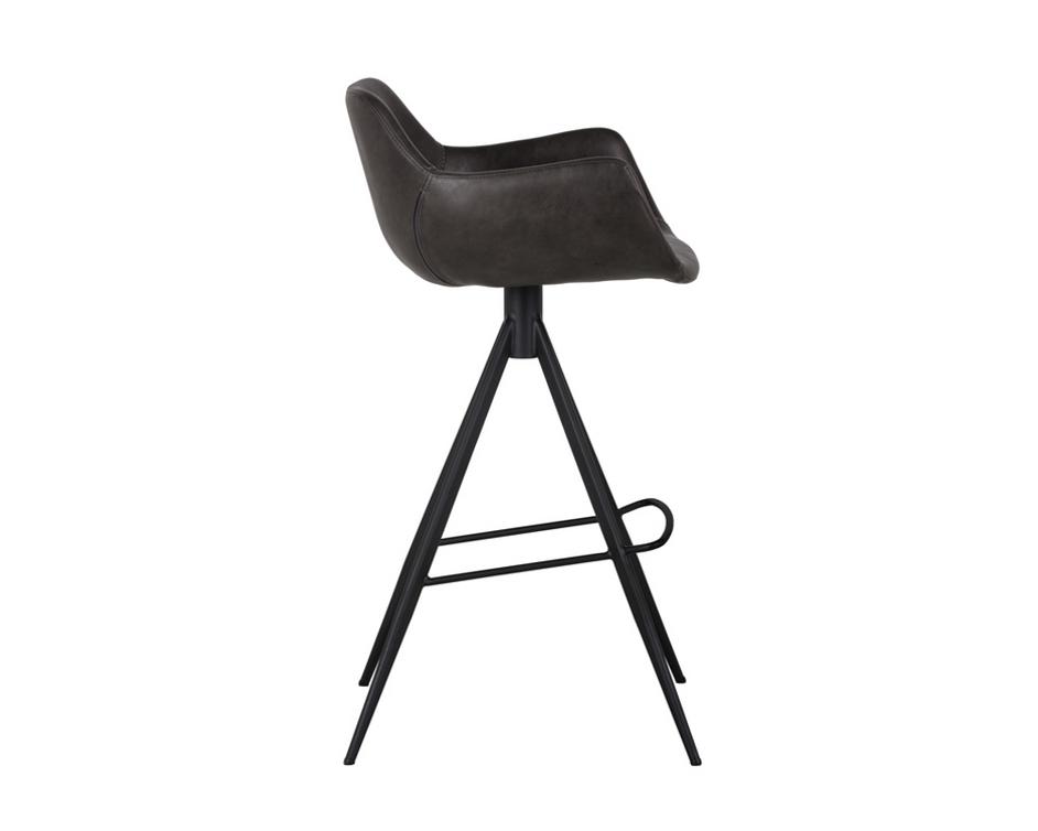Owen Swivel Barstool - Town Grey by Sunpan