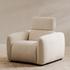 Eli Power Recliner Chair Warm White by Moes Home
