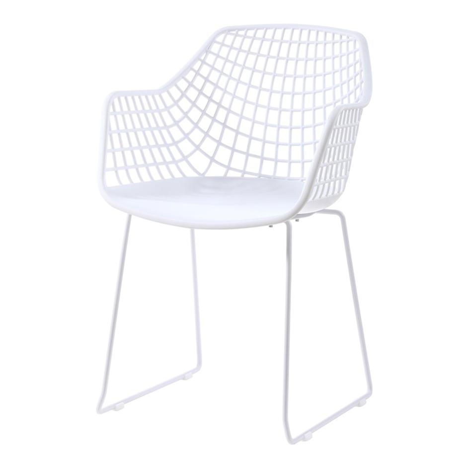 HONOLULU CHAIR WHITE by Moes Home