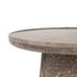 Zane End Table - Warm Grey Marble by Four Hands