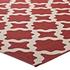 Selena Moroccan Trellis 8X10 Indoor And Outdoor Area Rug In Red And Beige by Modway Furniture