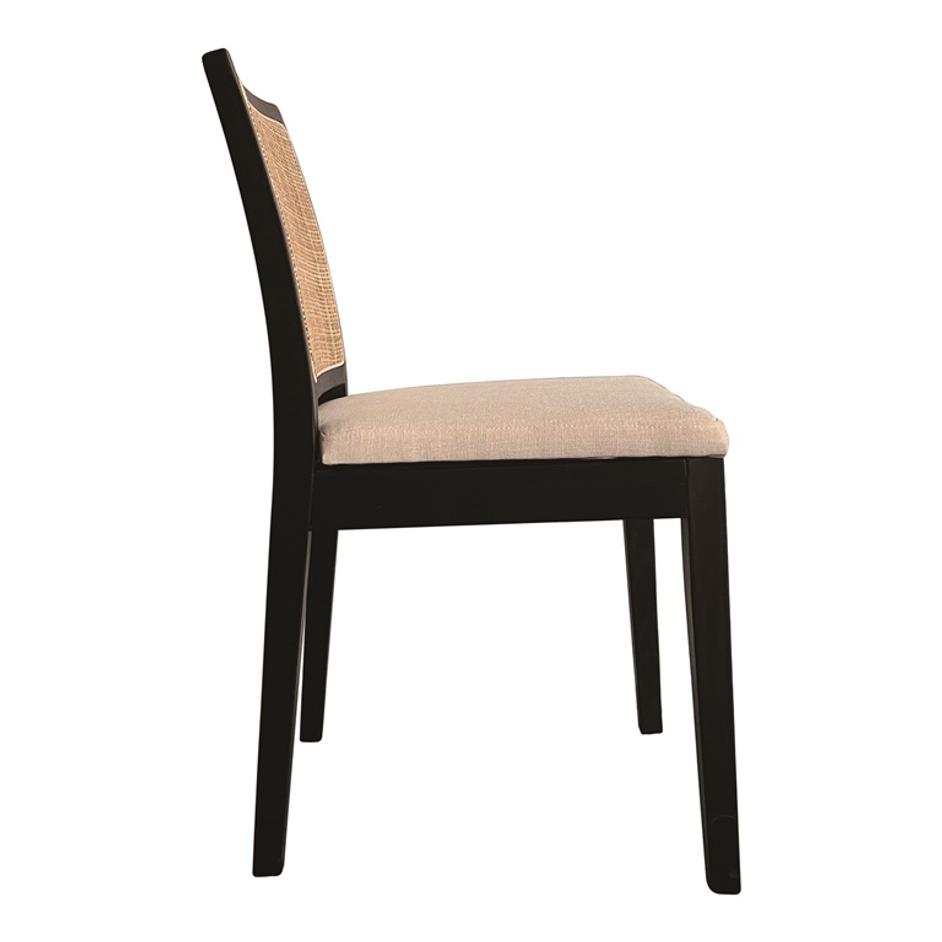 ORVILLE DINING CHAIR BLACK-M2 by Moes Home