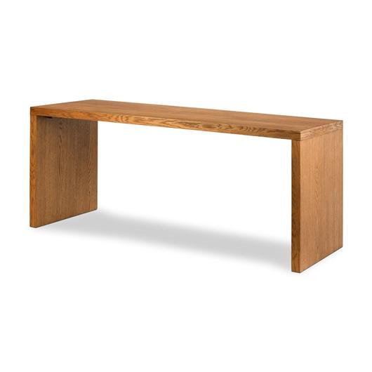 Posada Desk In Amber Oak Veneer by FOUR HANDS