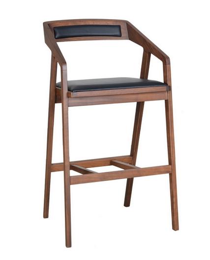 PADMA BARSTOOL BLACK by Moes Home