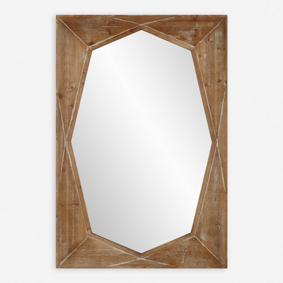 Marquise Natural Wood Mirror by Uttermost