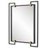 Ivey Rectangle Industrial Mirror by Uttermost