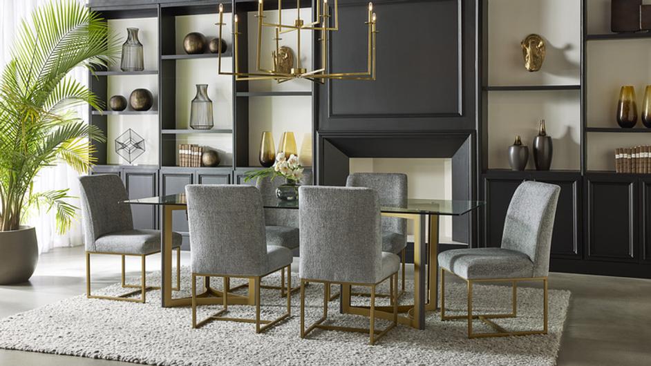 MENDOZA DINING TABLE BASE (SET OF 2) by Sunpan