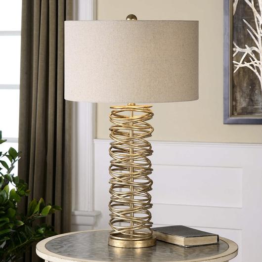 Amarey Metal Ring Table Lamp by Uttermost