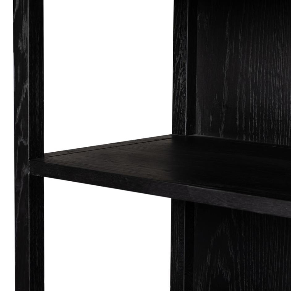 Hopkins Bookcase - Brushed Ebony Oak by Four Hands