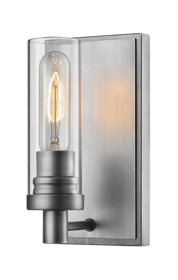 Persis 1 Light Wall Sconce in Old Silver Finish by Z-Lite
