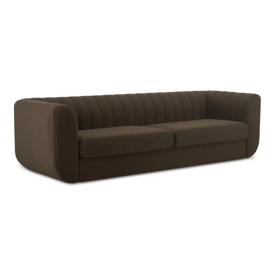 Rosy Sofa Dark Brown by Moes Home