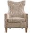 Kiango Animal Pattern Armchair by Uttermost