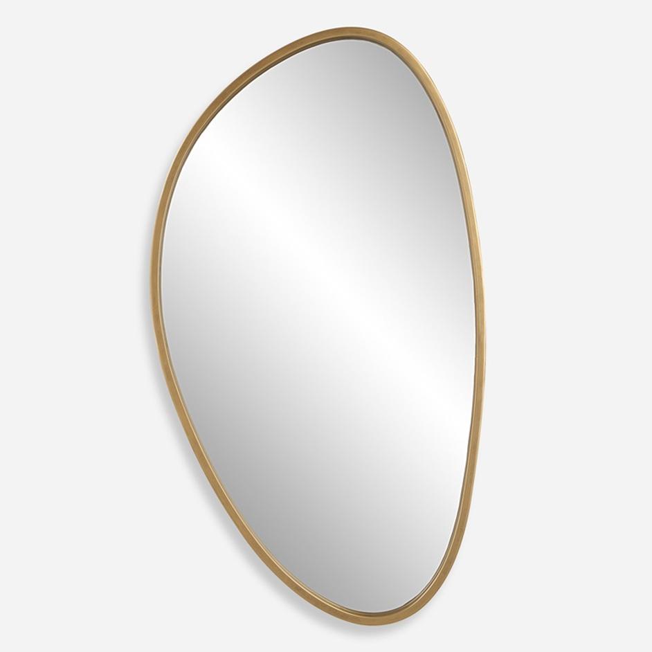 Boomerang Gold Mirror by Uttermost
