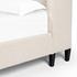 Madison Bed In Cambric Ivory In King by FOUR HANDS