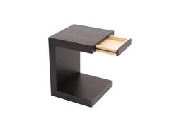 ZIO SIDETABLE BLACK OAK by Moes Home