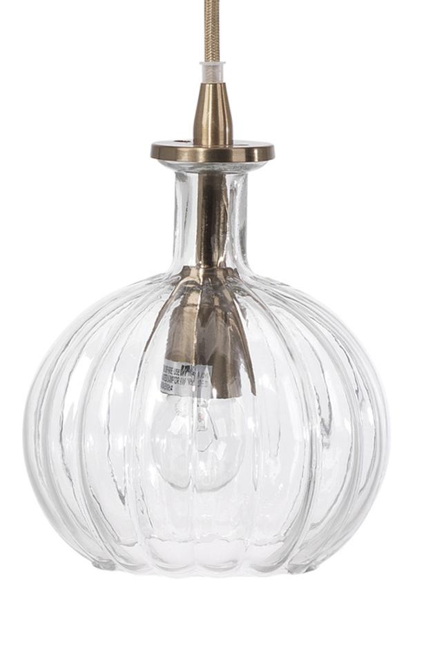 Sophia Carafe 1-Light Glass Pendant by Jamie Young