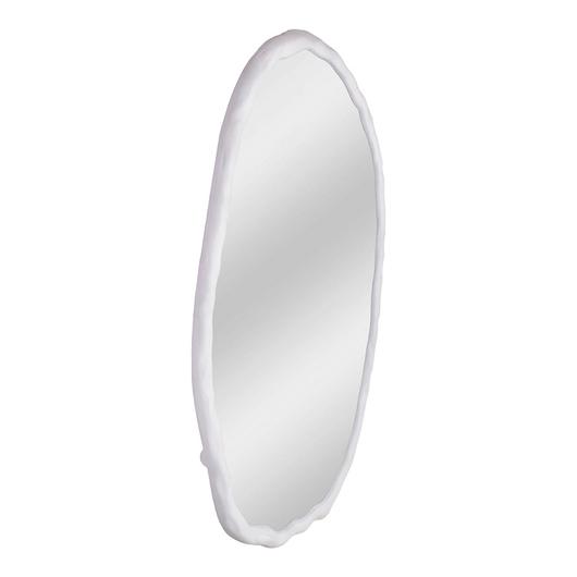 FOUNDRY MIRROR OVAL WHITE by Moes Home