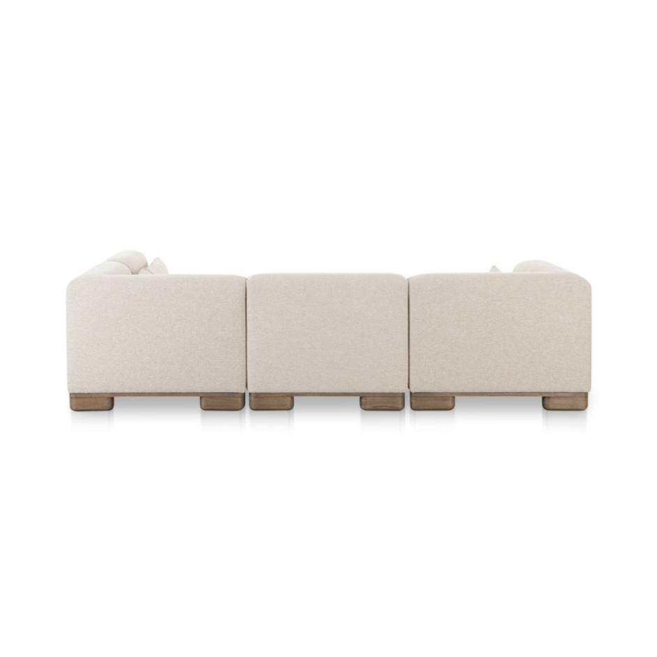 June Dream Modular Sectional Oatmeal by Moes Home