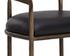 ZANATTA BARSTOOL - CHARCOAL BLACK LEATHER by Sunpan